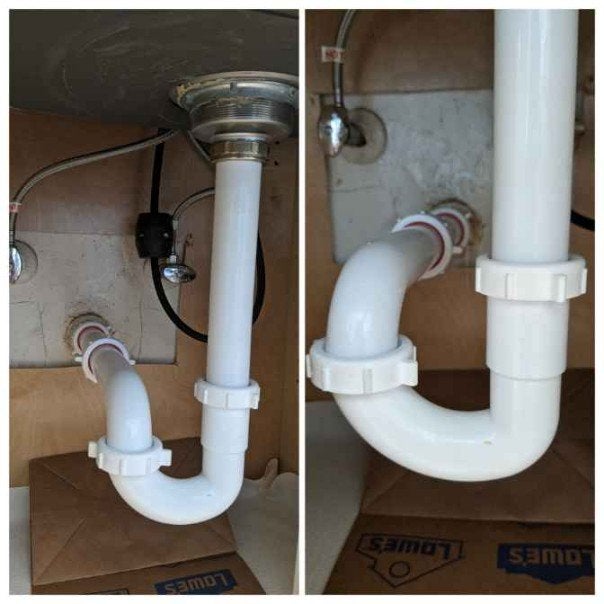 Wrong P-Trap Causing Slow Sink Drain and Gurgling?