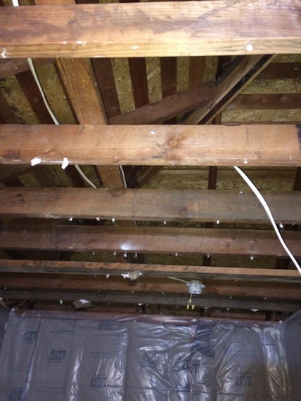 Vaulted Ceiling Insulating Removal