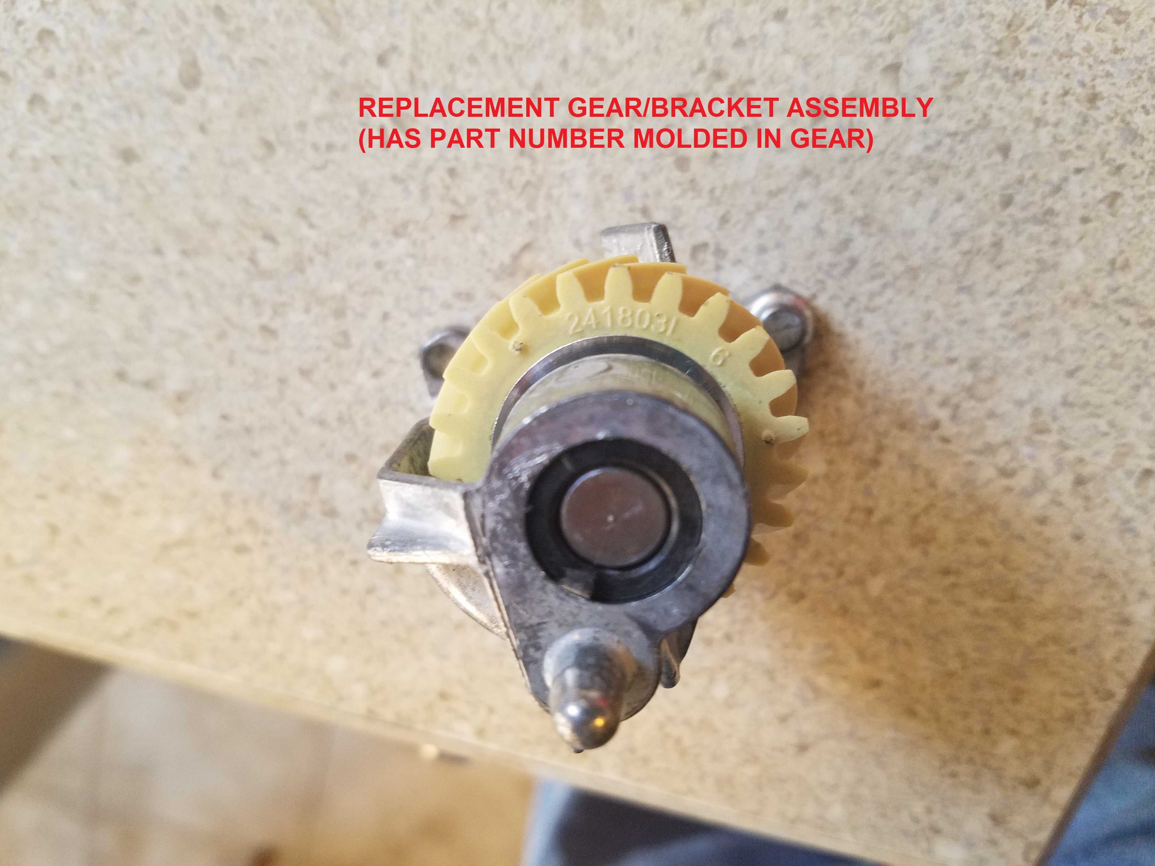 Kitchenaid Mixer Plastic Worm Gear Replacement! Mixer Not Spinning. 