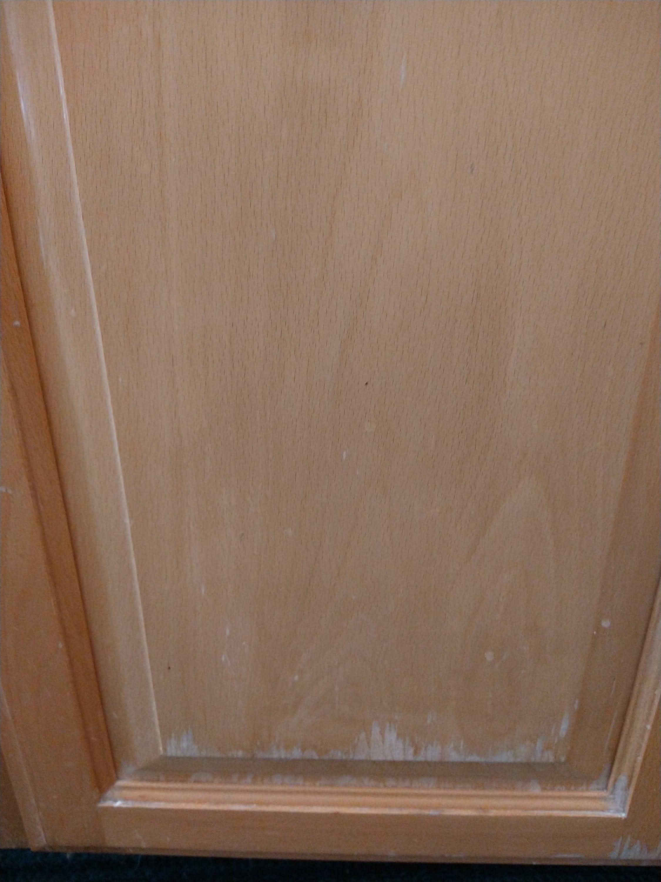 White Spots On Kitchen Cabinets How To